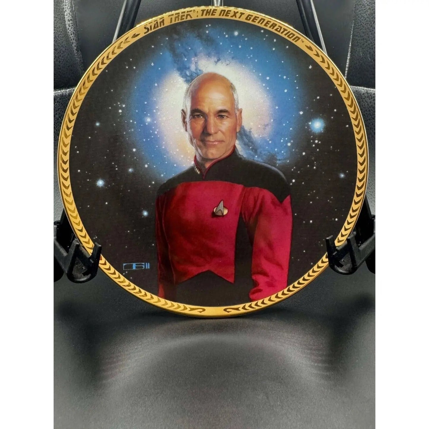 Hamilton Collection Star Trek The Next Generation Captain Jean - Luc Picard Ltd Ed - MOD Shop LLC