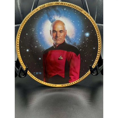 Hamilton Collection Star Trek The Next Generation Captain Jean - Luc Picard Ltd Ed - MOD Shop LLC
