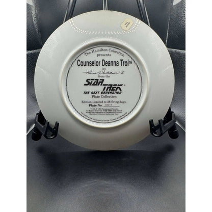 Hamilton Collection Star Trek The Next Generation Counselor Deanna Troi Ltd Ed - MOD Shop LLC