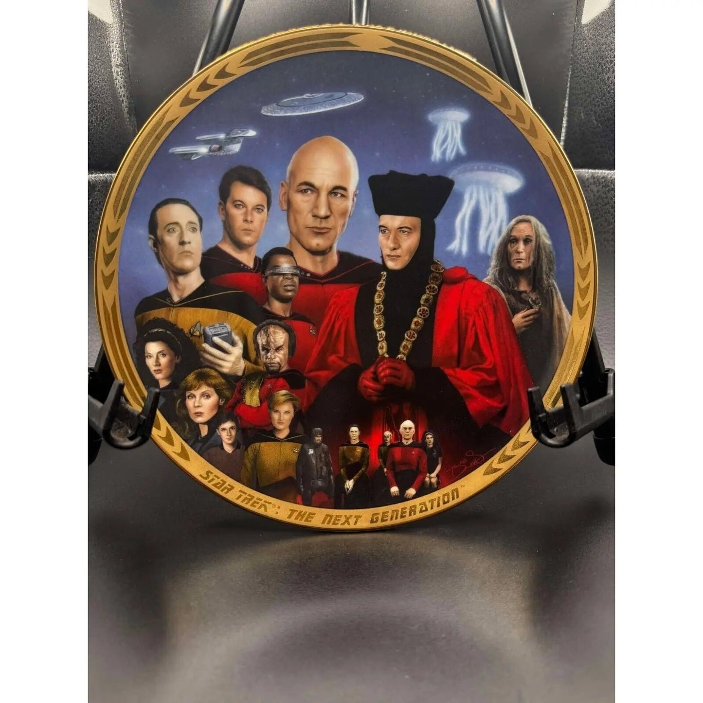 Hamilton Collection Star Trek The Next Generation - Encounter at Farpoint Ltd Ed - MOD Shop LLC