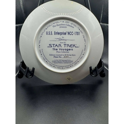 Hamilton Collection Star Trek The Voyagers U.S.S. Enterprise NCC - 1701 Ltd Ed - MOD Shop LLC