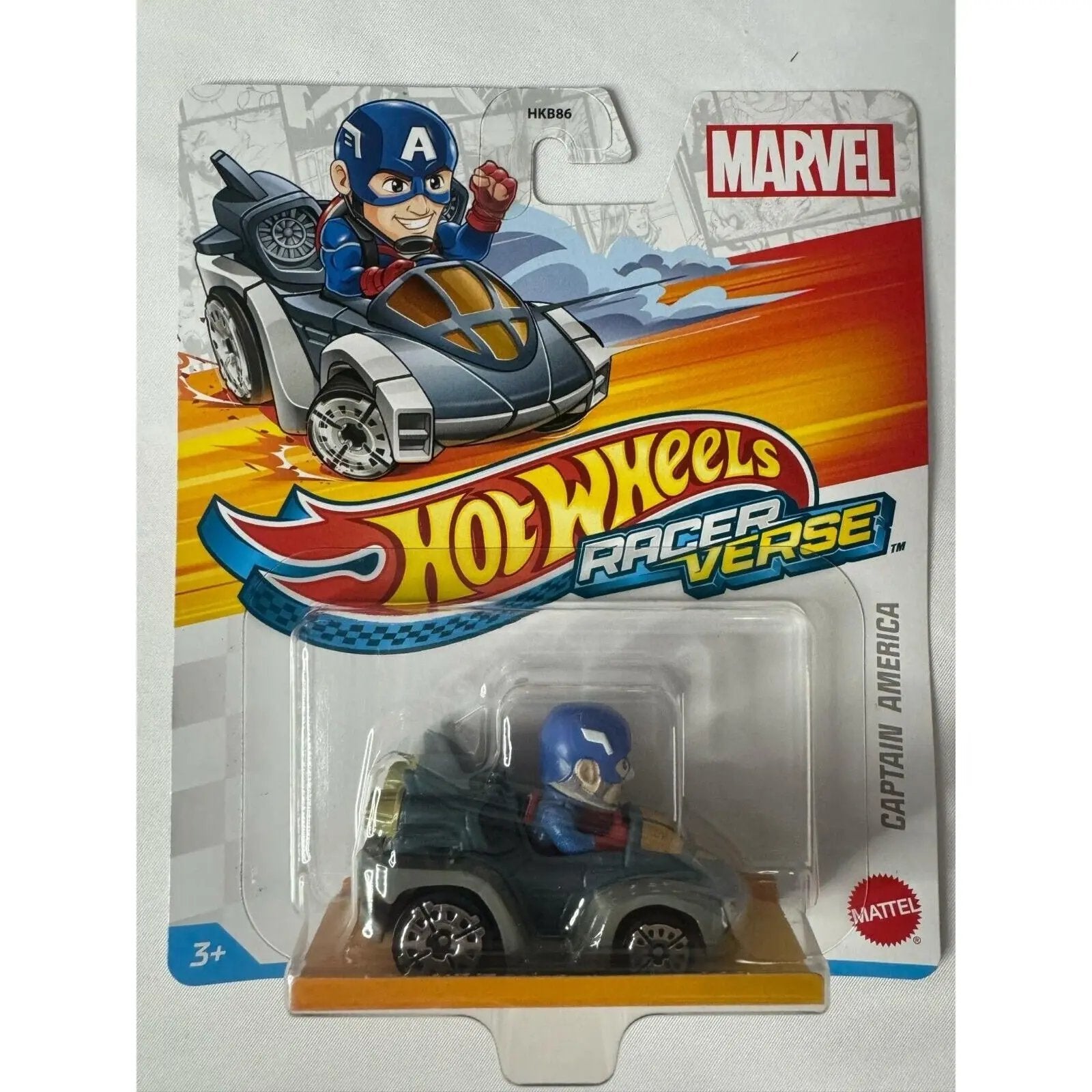 Hot Wheels RacerVerse 2024 Captain America in Quinjet Die Cast - MOD Shop LLC