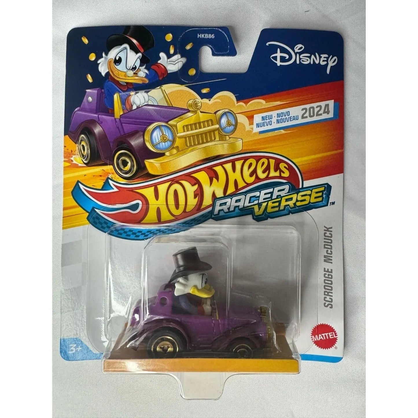 Hot Wheels RacerVerse Scrooge McDuck Die Cast - MOD Shop LLC