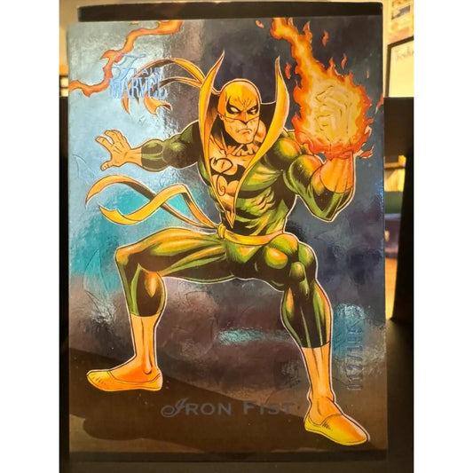 Iron Fist Marvel Fleer Flair Winter Flair Parallel 012/199 Card 40 - MOD Shop LLC