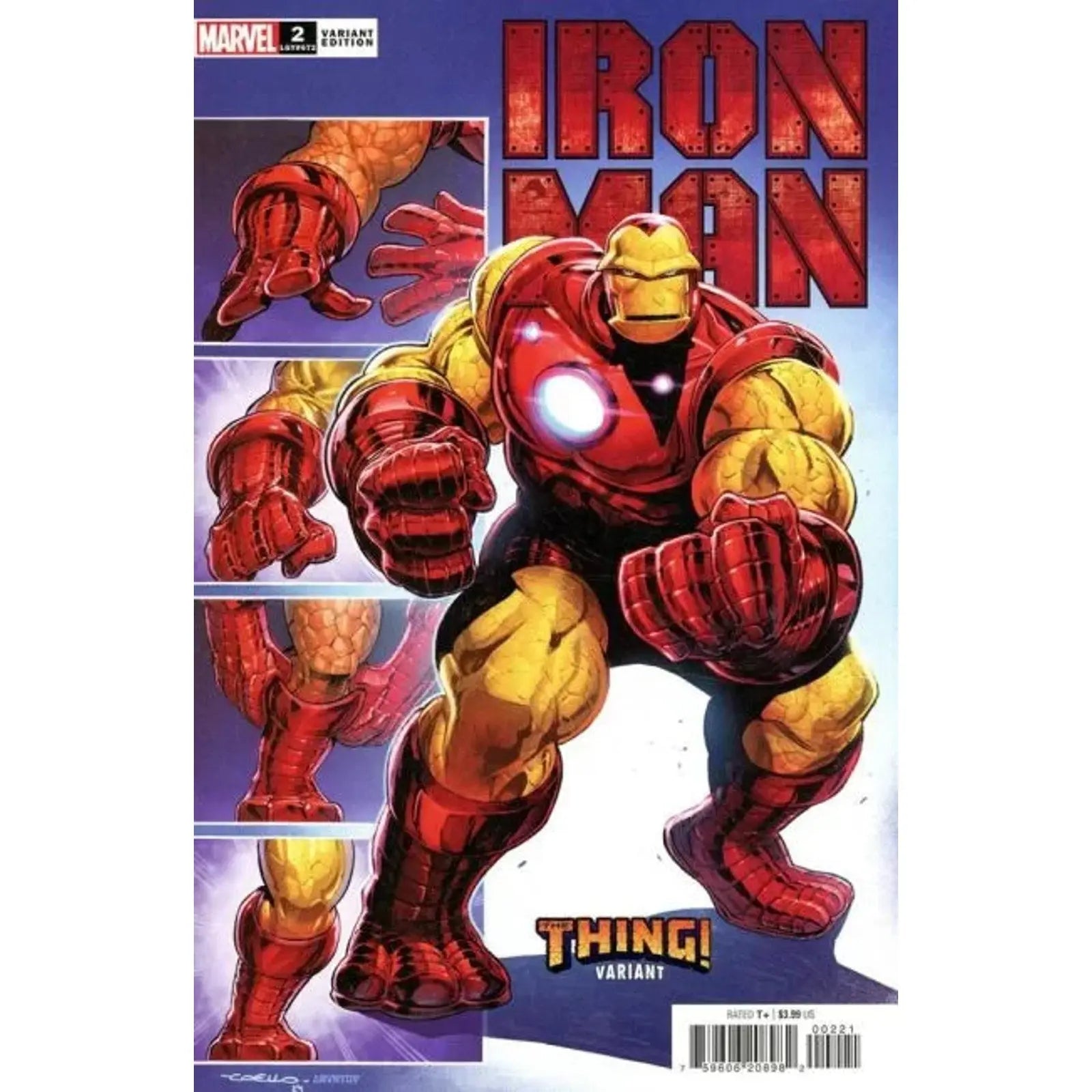 Iron Man, Vol. 7 2B Iban Coello The Thing Variant - MOD Shop LLC
