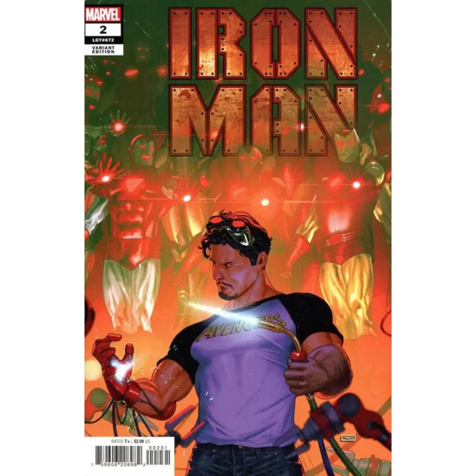 Iron Man, Vol. 7 2C Taurin Clarke Variant - MOD Shop LLC