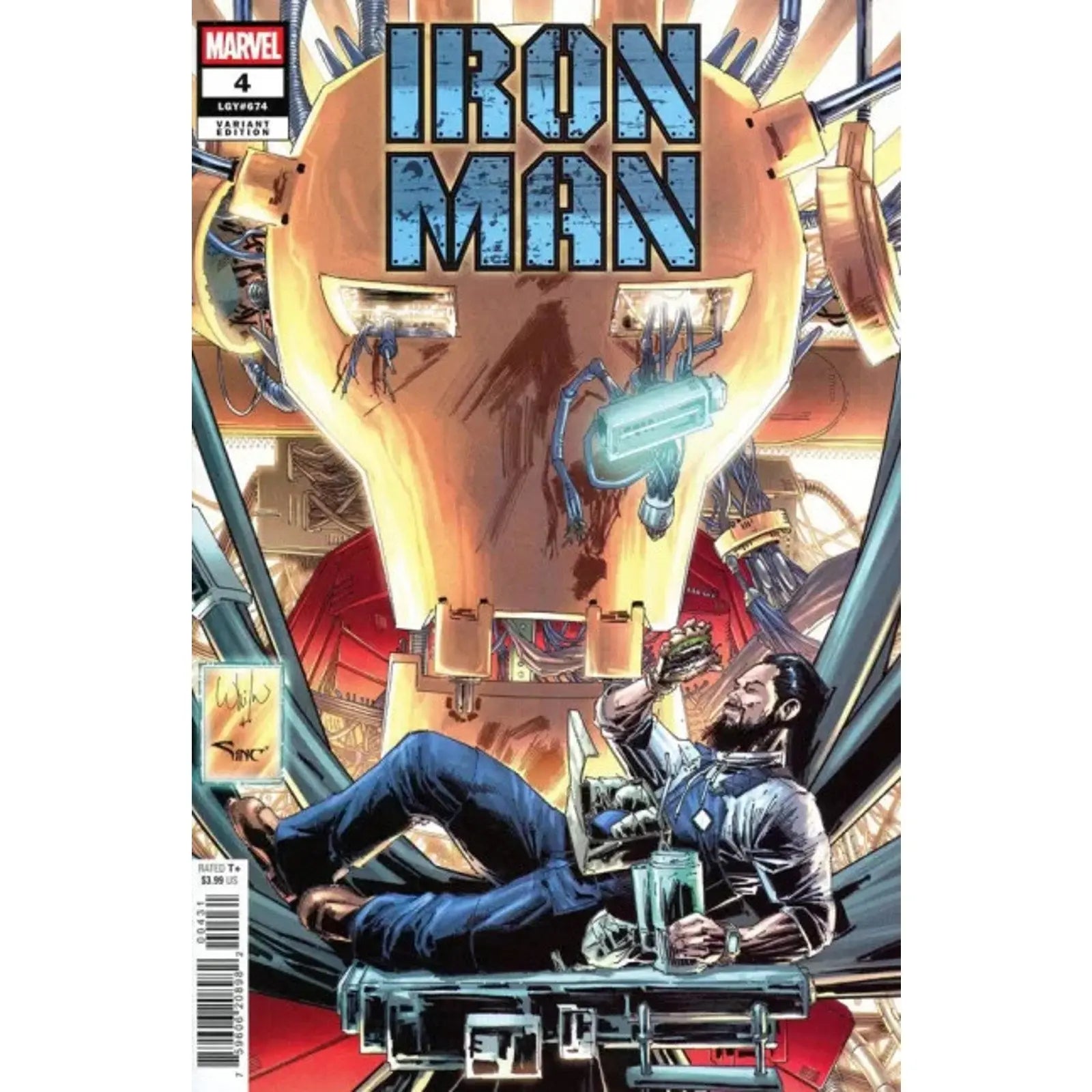 Iron Man, Vol. 7 4B Whilce Portacio Variant - MOD Shop LLC