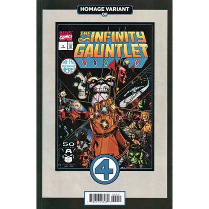 Iron Man, Vol. 7 4D Stefano Caselli Fantastic Four Homage Variant - MOD Shop LLC