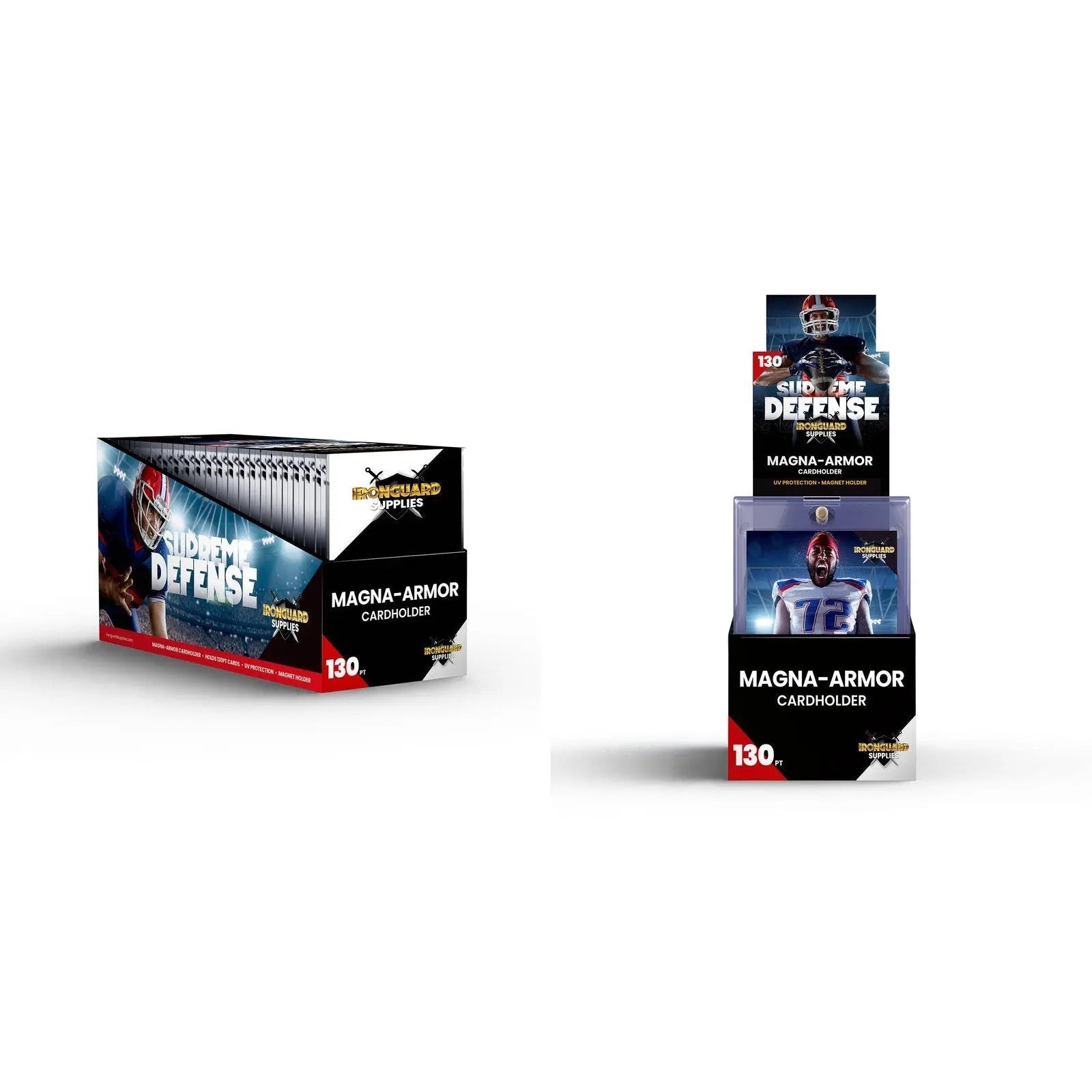 Ironguard Magnetic Card Holder - 130 pt - 20 pack - MOD Shop LLC