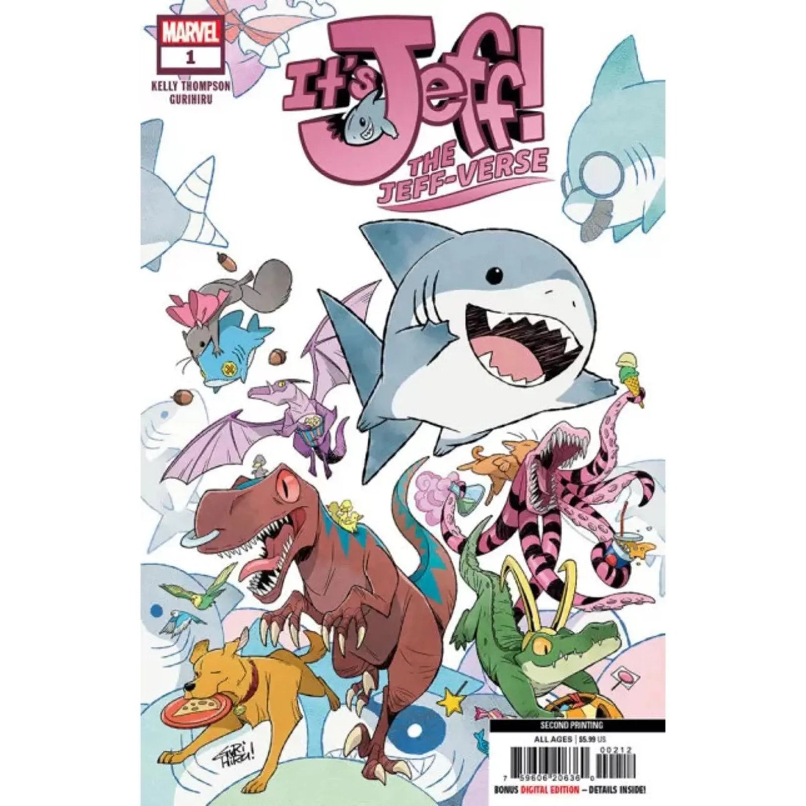 It's Jeff: The Jeff - Verse 1D 2nd Printing Gurihiru - MOD Shop LLC