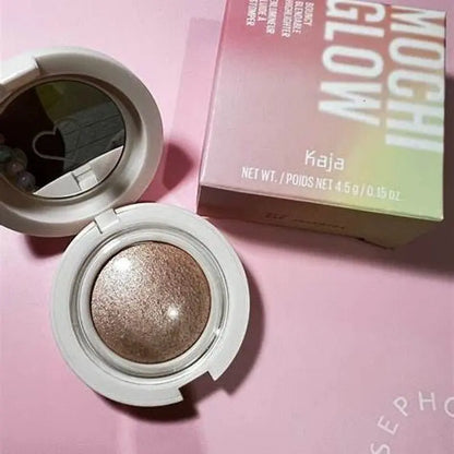Kaja Mochi Glow Bouncy Highlighter – Powder - Gel Cream - to - Powder Compact - MOD Shop LLC