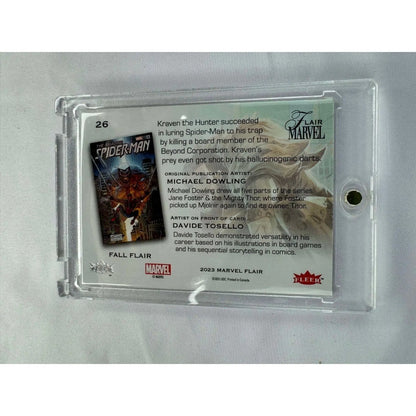 Kraven 2023 Fleer Flar Fall Flair Parallel Marvel Universe 182/299 Card 26 - MOD Shop LLC