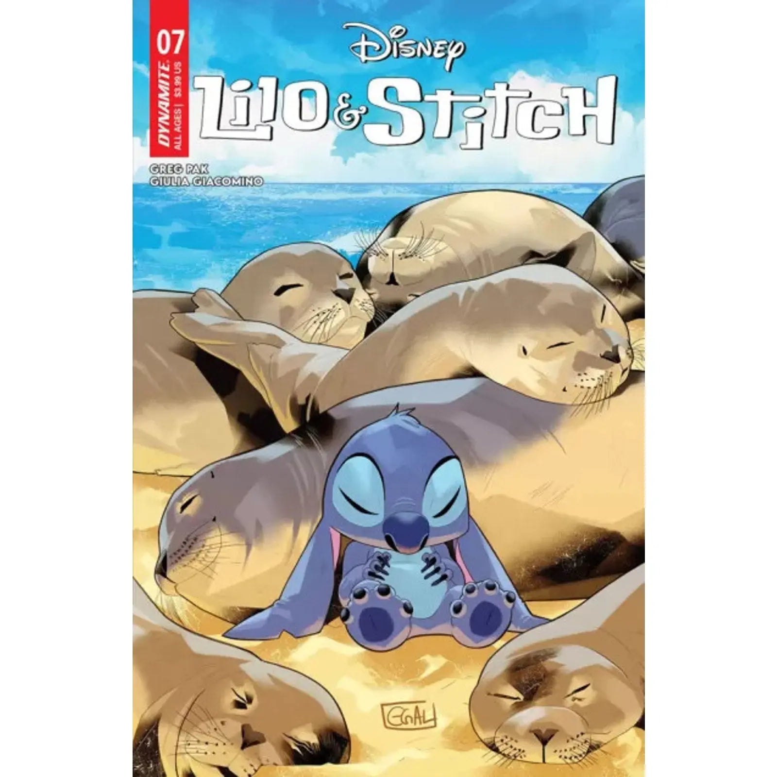 Lilo & Stitch 7C Edwin Galmon Variant - MOD Shop LLC