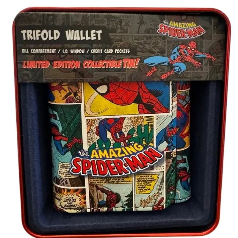Limited Edition Spider - Man Trifold Wallet - MOD Shop LLC
