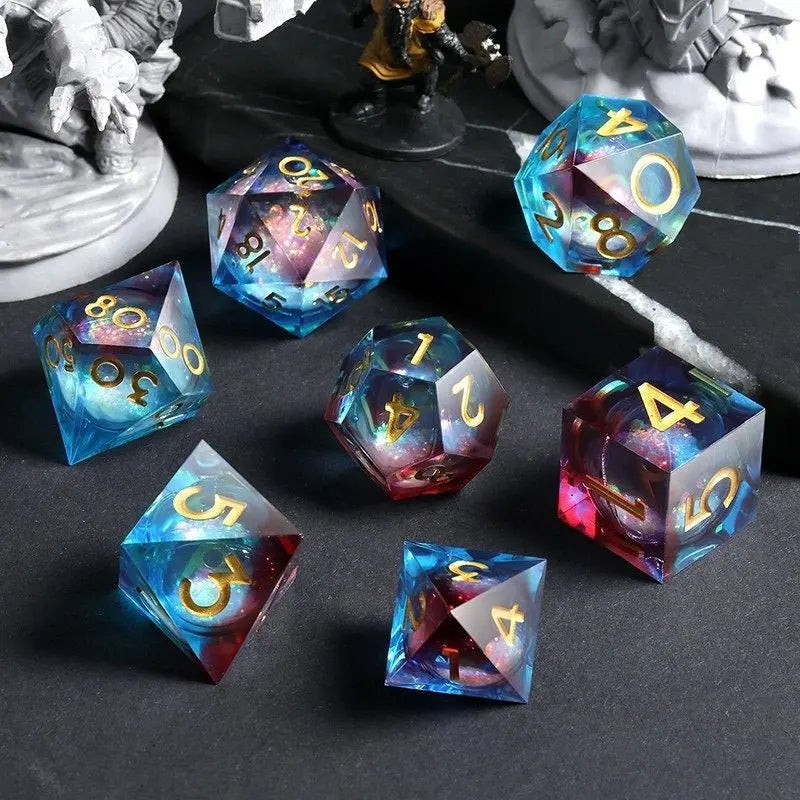 Liquid Core Dice Star Cluster 7 pc Set - MOD Shop LLC