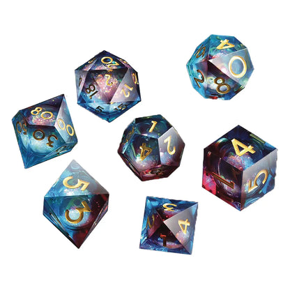 Liquid Core Dice Star Cluster 7 pc Set - MOD Shop LLC