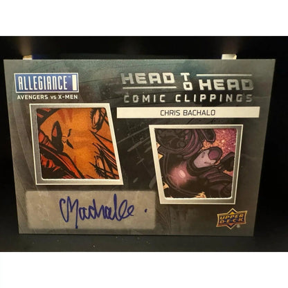 Marvel Allegiance: Avengers vs. X - Men Comic Clippings AUTO Chris Bachalo - MOD Shop LLC