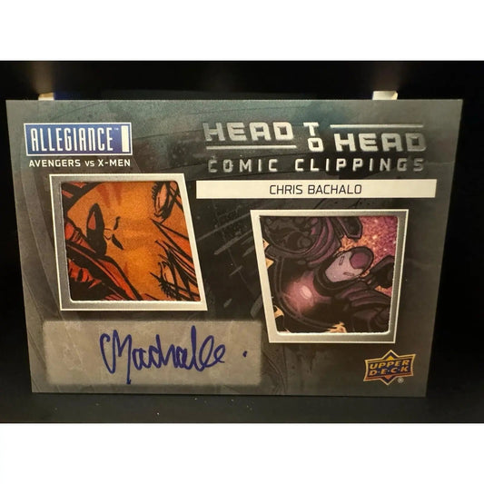 Marvel Allegiance: Avengers vs. X - Men Comic Clippings AUTO Chris Bachalo - MOD Shop LLC