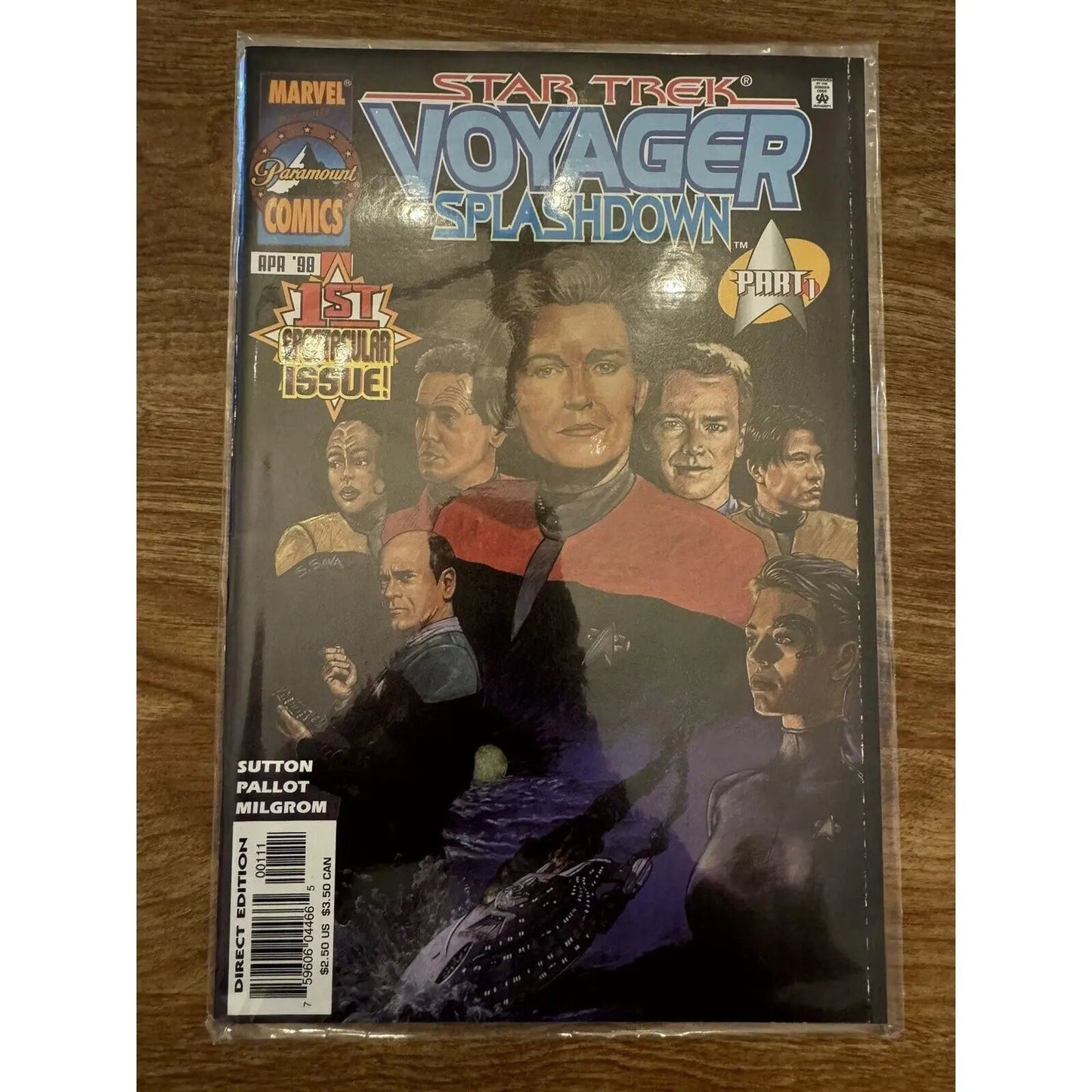 Marvel and Paramount Comics Star Trek Voyager Splashdown Issue #1 Part 1 - 1998 - MOD Shop LLC