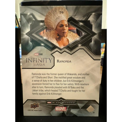 Marvel Black Diamond #76 Angela Bassett as Ramonda 42/149 - MOD Shop LLC