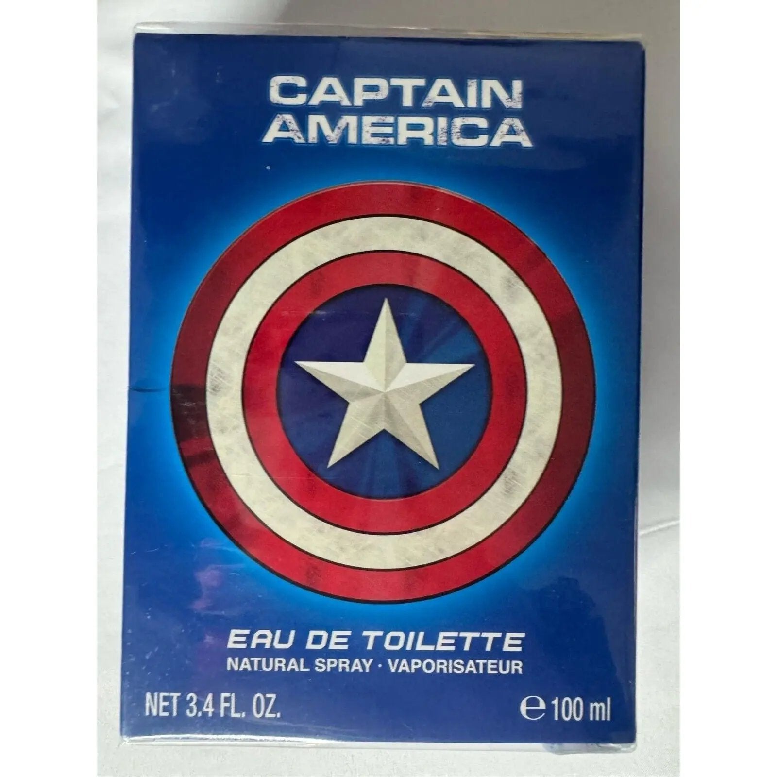 Marvel Captain America Cologne with Original Box - MOD Shop LLC