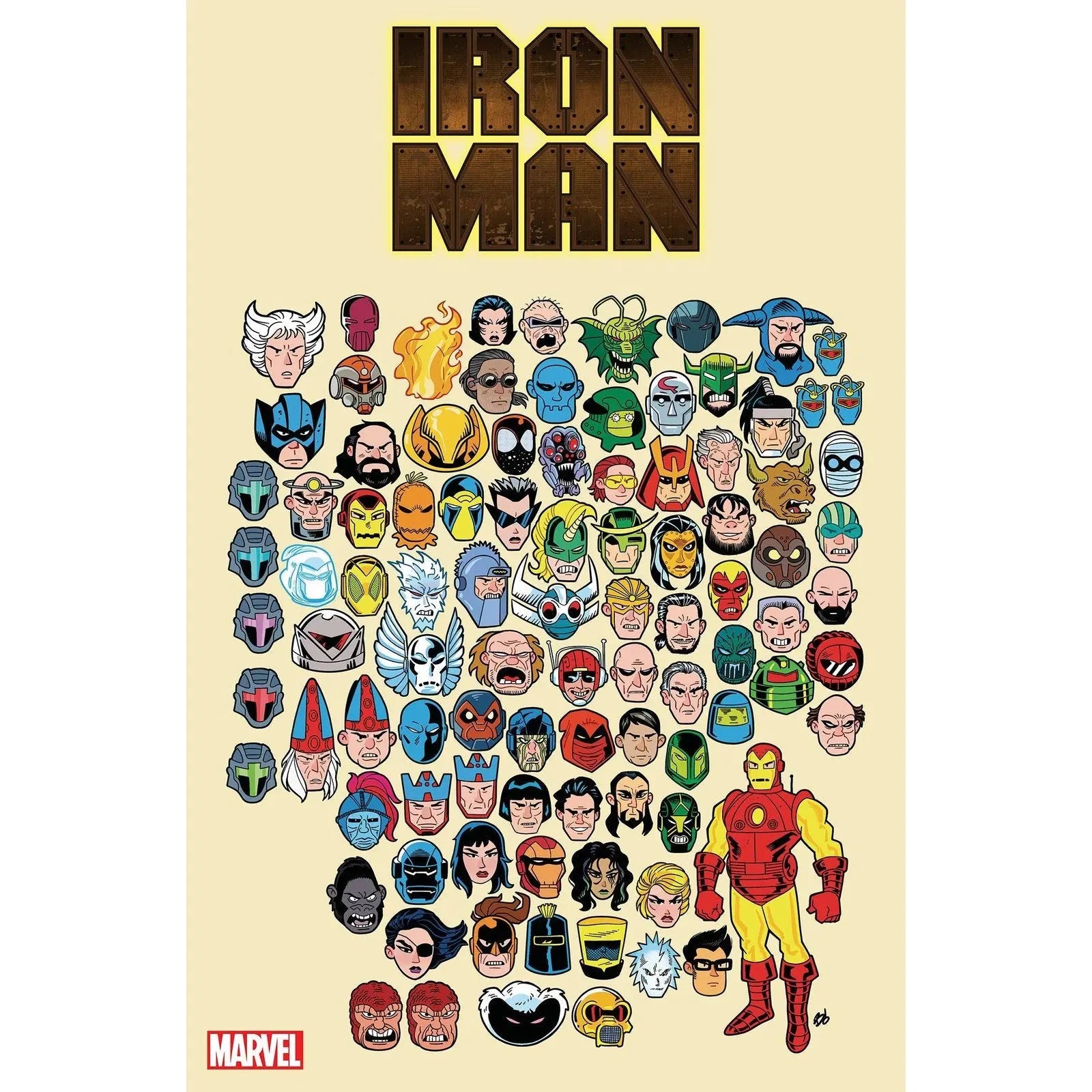 Marvel Comics - Iron Man #1 - Dave Bardin Deadly Foes Variant - MOD Shop LLC