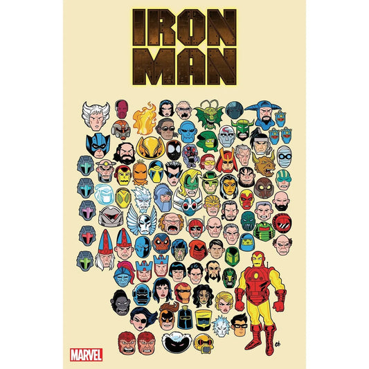 Marvel Comics - Iron Man #1 - Dave Bardin Deadly Foes Variant - MOD Shop LLC