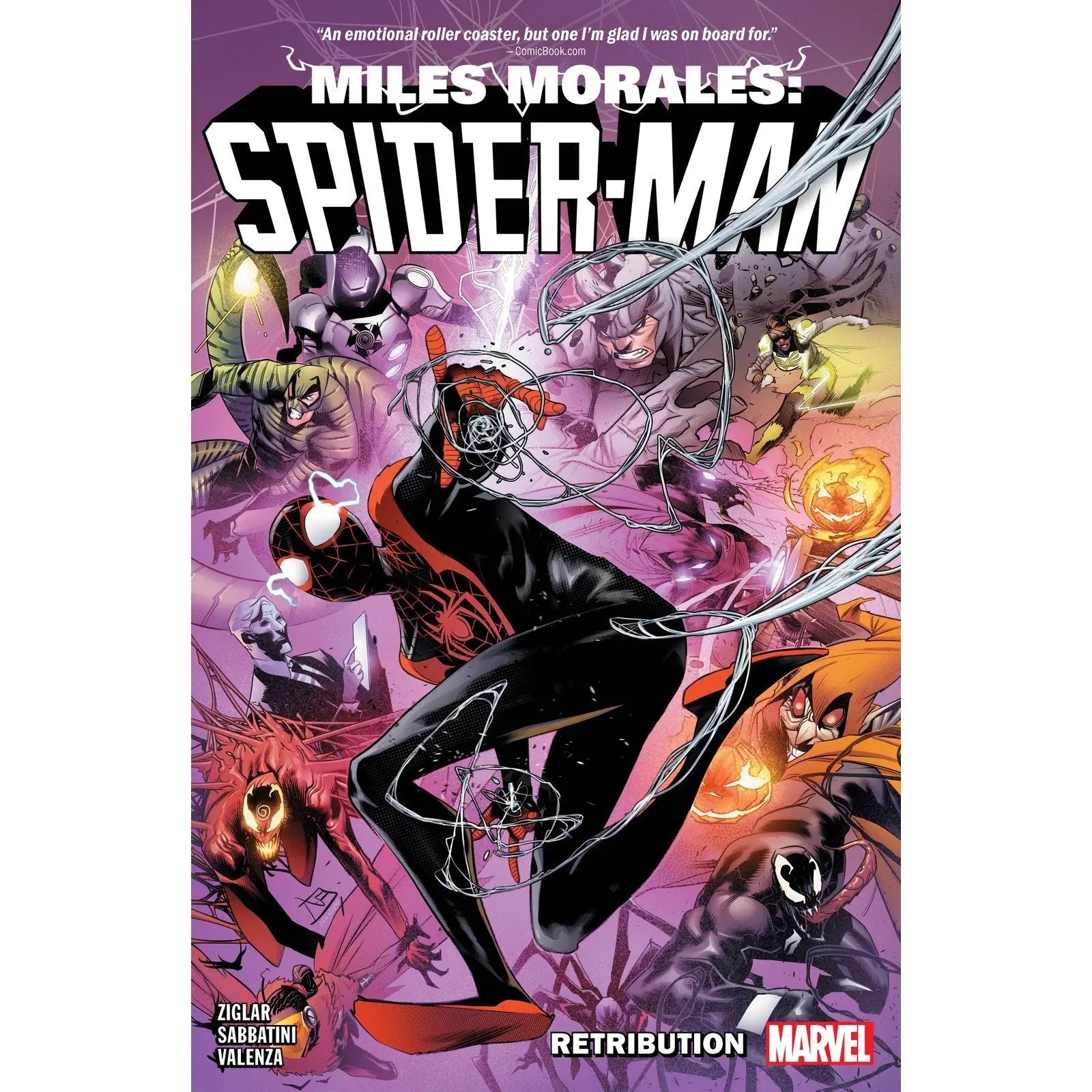 Marvel Comics - Miles Morales Spider - Man - Ziglar - TP Vol 4 - Retribution - MOD Shop LLC