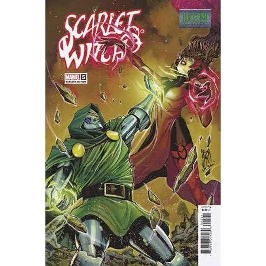 Marvel Comics - Scarlet Witch #5 - Stefano Caselli Doom Variant - MOD Shop LLC