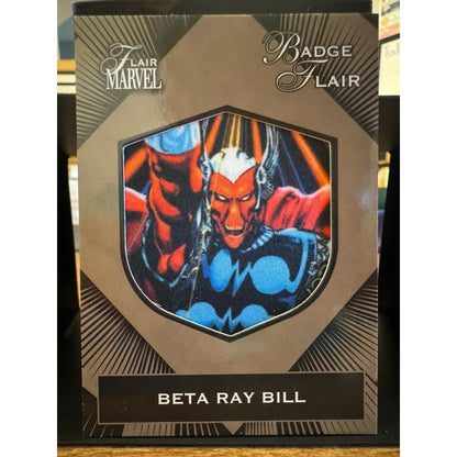 Marvel Flair BADGE FLAIR Level 1 Insert Beta Ray Bill PFB2 1:38 - MOD Shop LLC