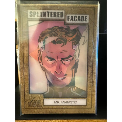 Marvel Flair SPLINTERED FACADE Mr. Fantastic SF - 15 1:144 rarity - MOD Shop LLC