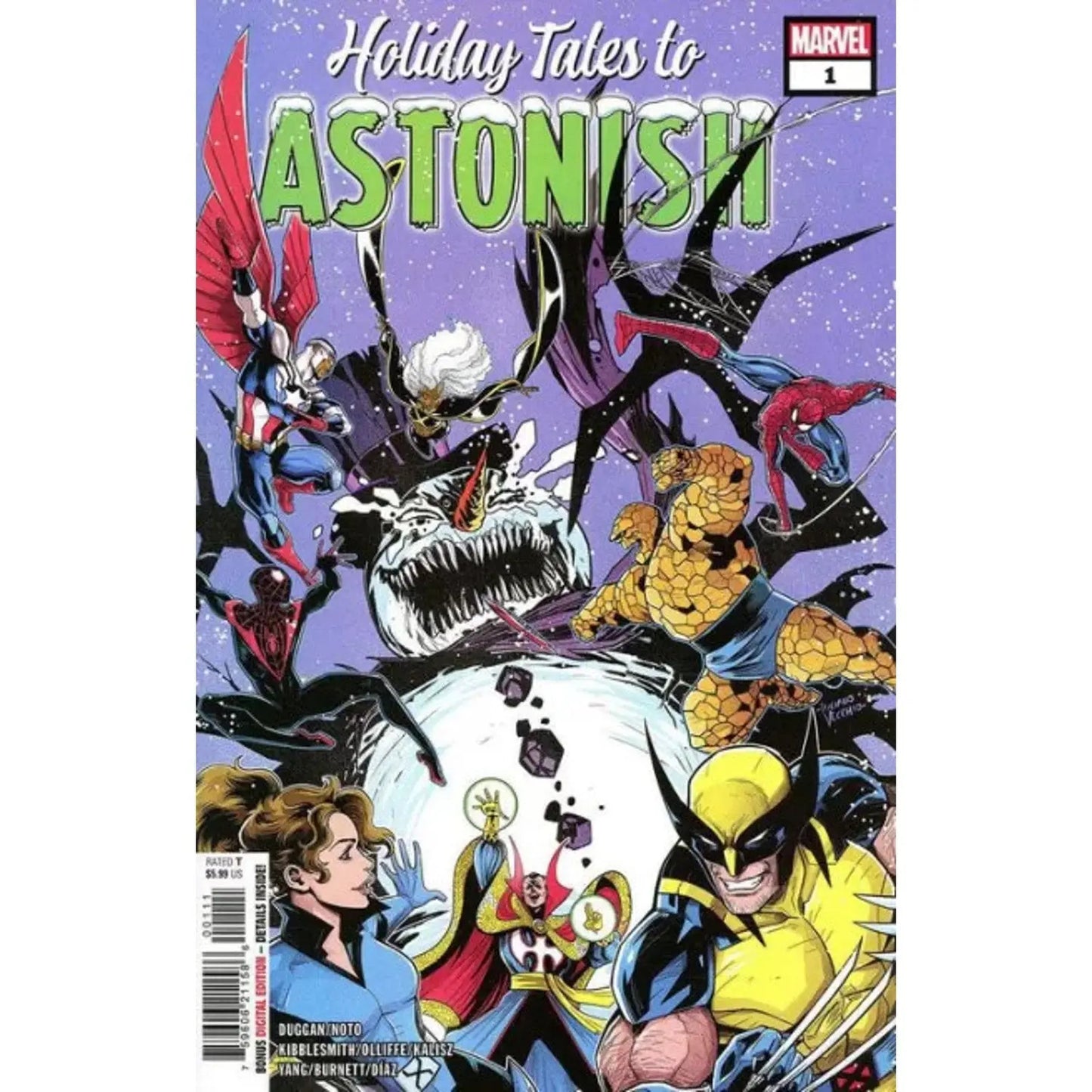 Marvel Holiday Tales To Astonish 1A Luciano Vecchio Regular - MOD Shop LLC