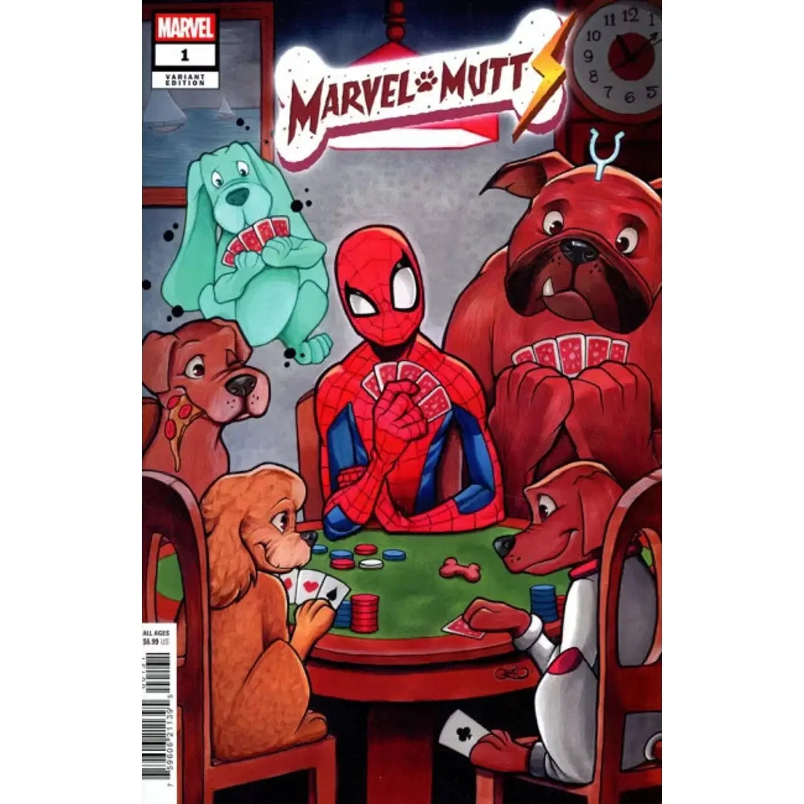 Marvel Mutts 1C Chrissie Zullo Variant - MOD Shop LLC