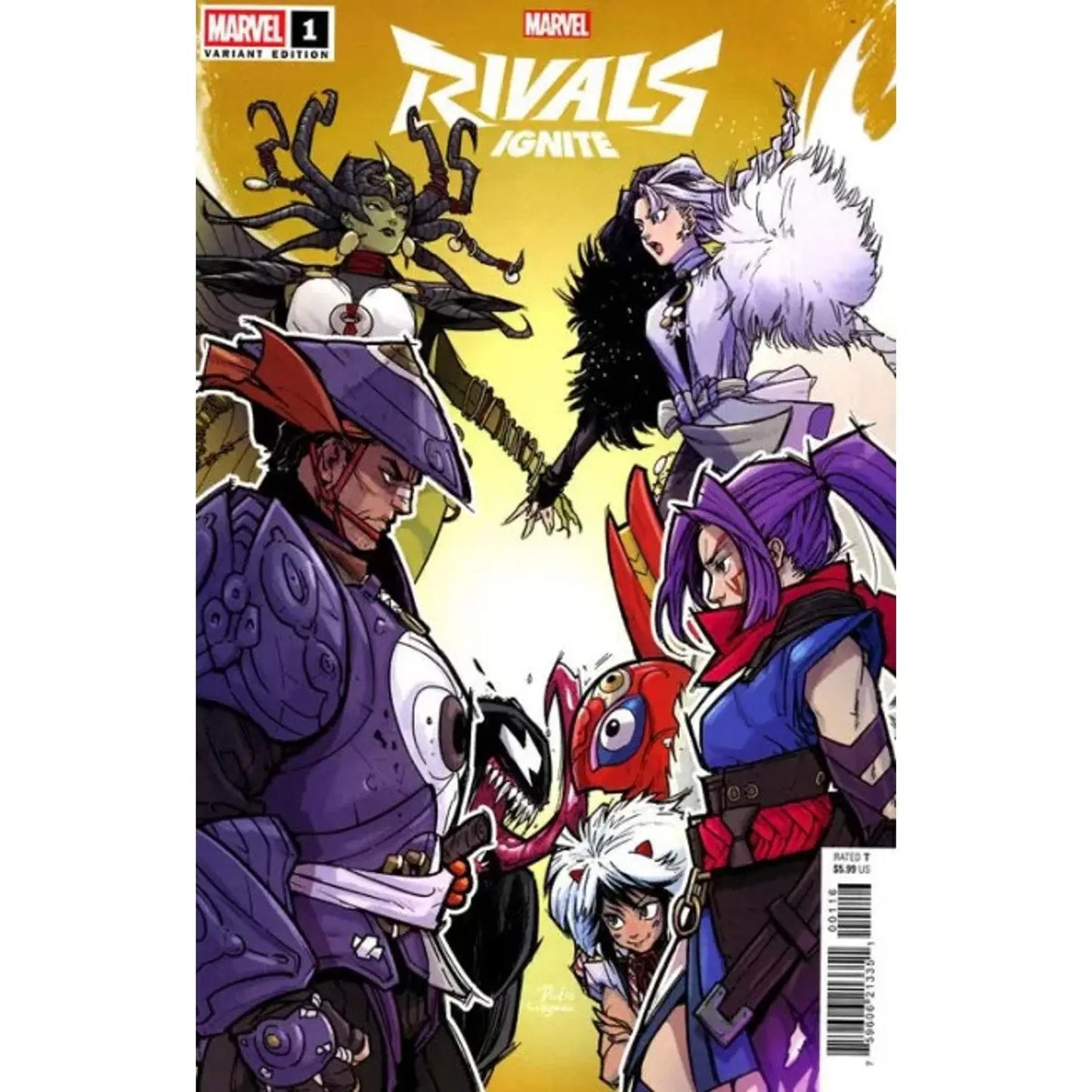 Marvel Rivals: Ignite 1F Rickie Yagawa Incentive Variant (1:25) - MOD Shop LLC