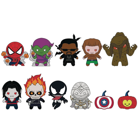 Marvel Seasonal Halloween 3D Foam Bag Clip - MOD Shop LLC