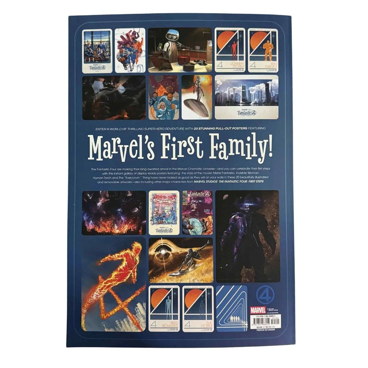 Marvel Studios - The Fantastic Four: First Steps - Poster Book Marvel Studios