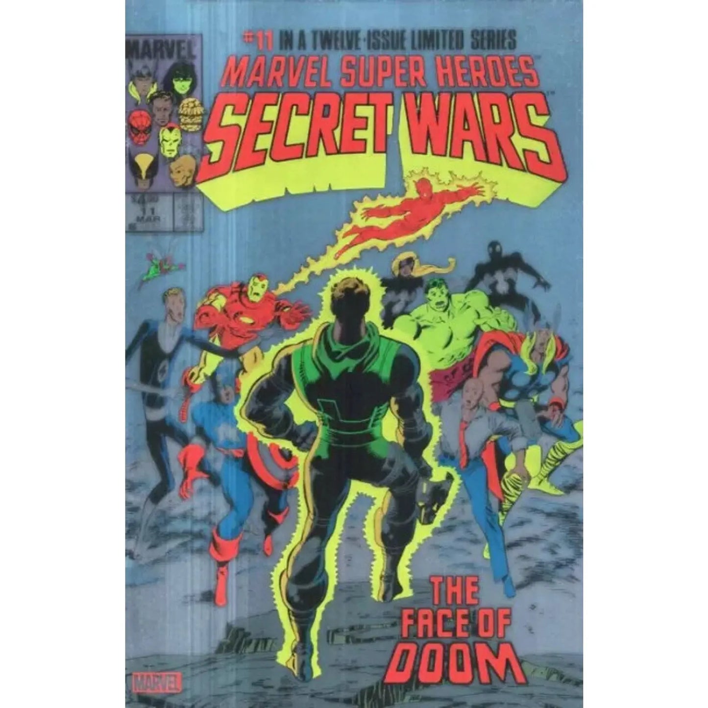 Marvel Super Heroes Secret Wars 11F Facsimile Foil Variant - MOD Shop LLC
