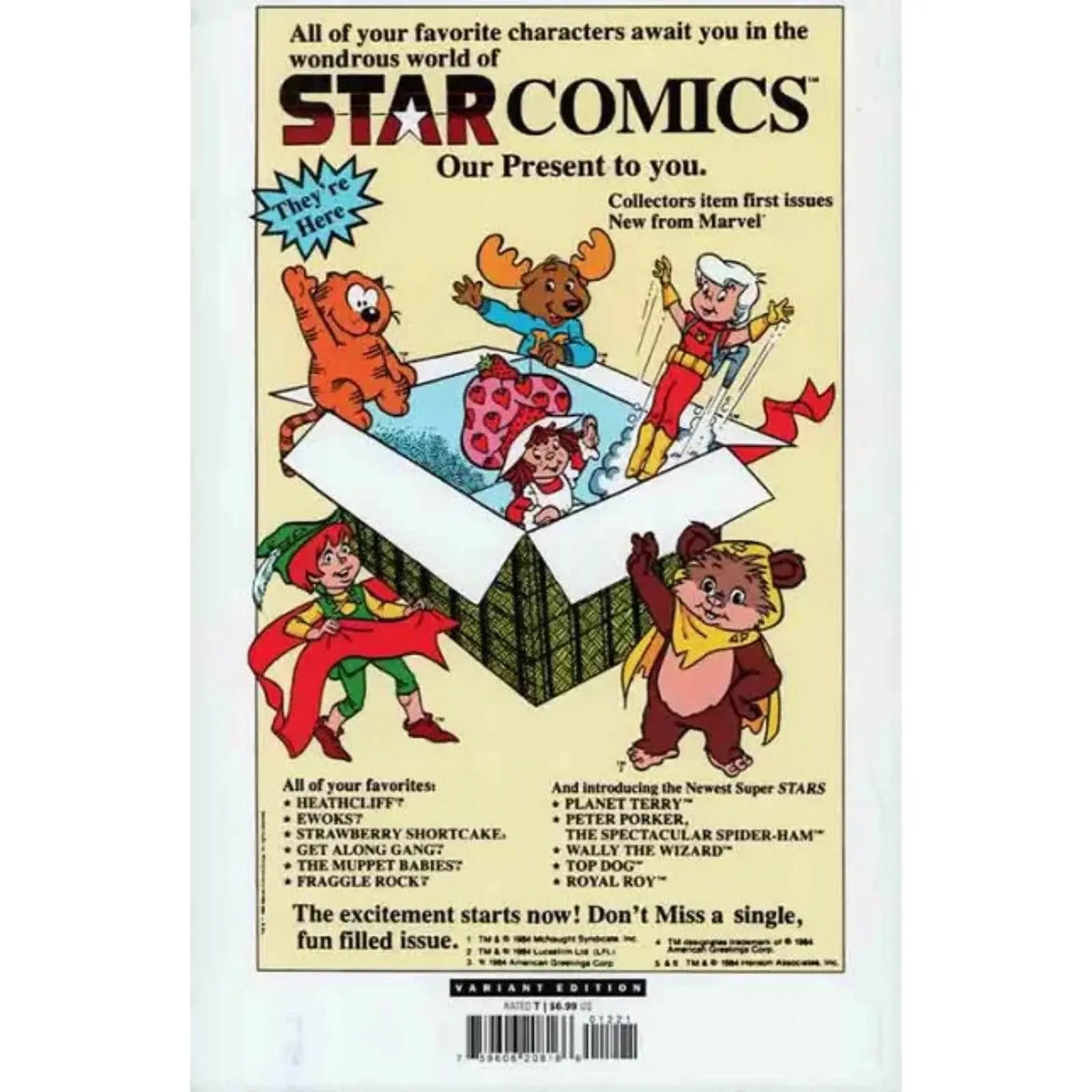 Marvel Super Heroes Secret Wars 12F Facsimile Foil Variant - MOD Shop LLC