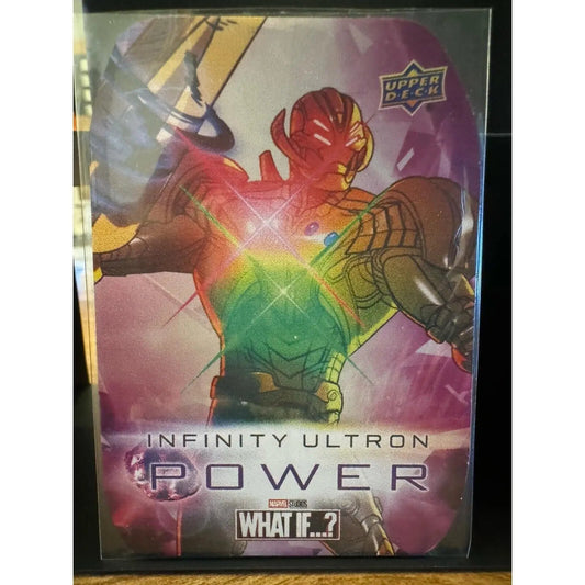 Marvel What If...? Infinity Ultron Power Stone IU - 3 METAL SLAB CARD - MOD Shop LLC