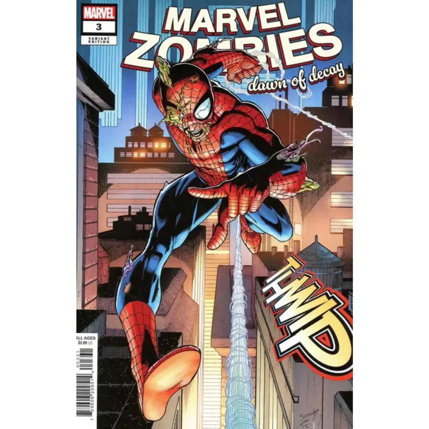 Marvel Zombies: Dawn of Decay 3C Mark Bagley Homage Variant - MOD Shop LLC