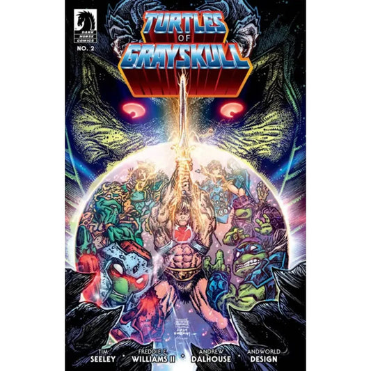 Masters of the Universe / TMNT: Turtles of Grayskull 2B Freddie Williams II Var - MOD Shop LLC