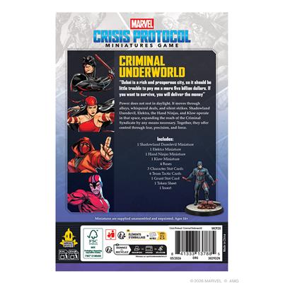 Marvel: Crisis Protocol – Criminal Underworld Character Pack