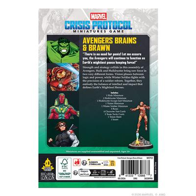 Marvel: Crisis Protocol – Avengers Brains & Brawn Character Pack