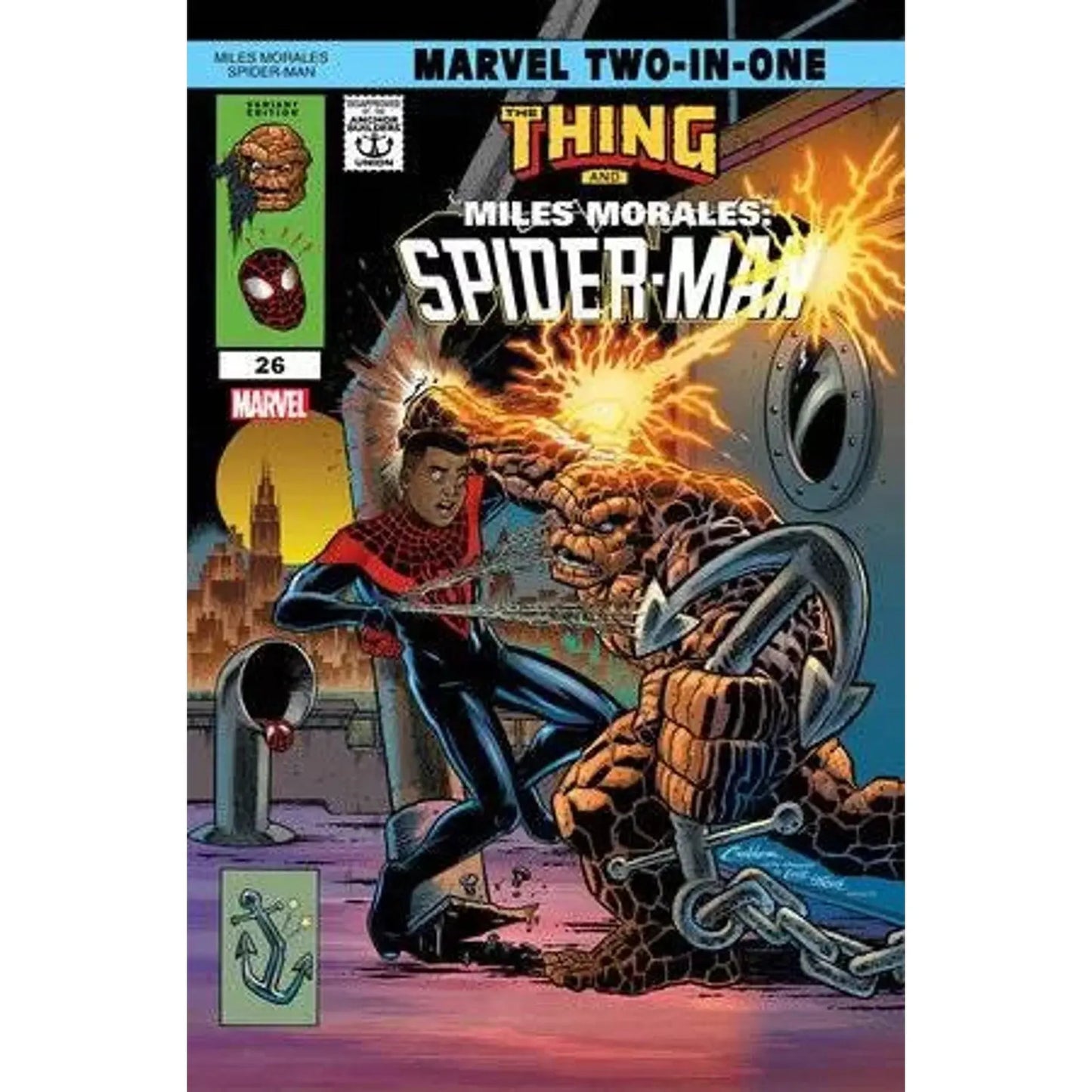 Miles Morales: Spider - Man, Vol. 2 26B Amanda Conner Marvel Two - in - One Variant - MOD Shop LLC