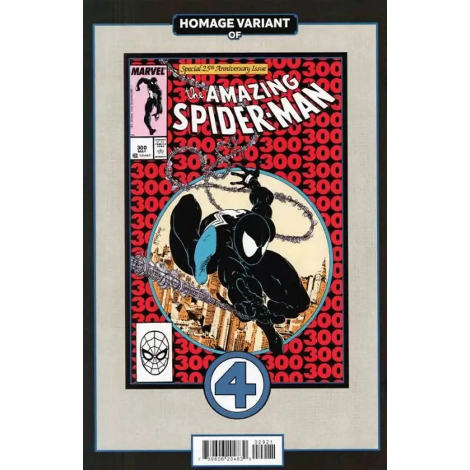 Miles Morales: Spider - Man Vol 2 29B Javier GarrÃn Fantastic Four Homage Variant - MOD Shop LLC