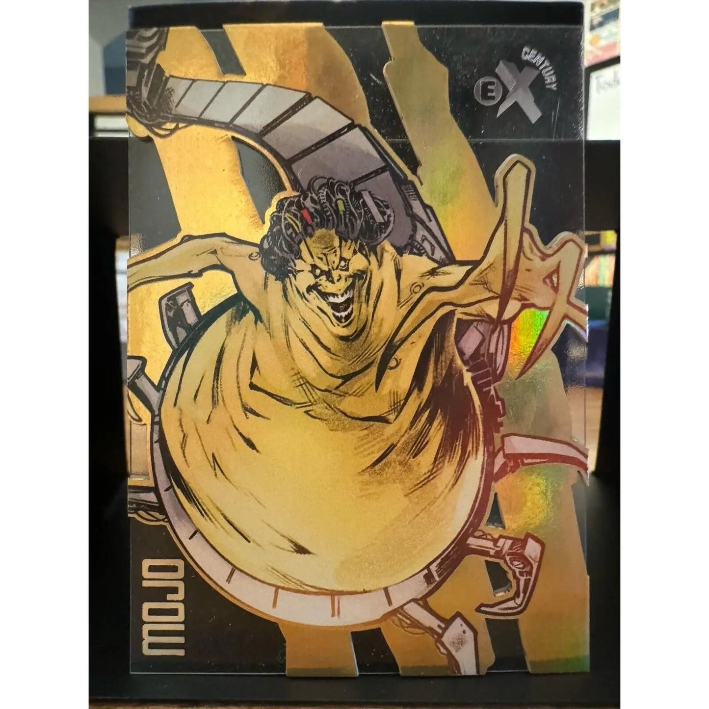 Mojo ExCentury Insert EX91 Fleer Ultra Wolverine. Acetate Layered Card - MOD Shop LLC