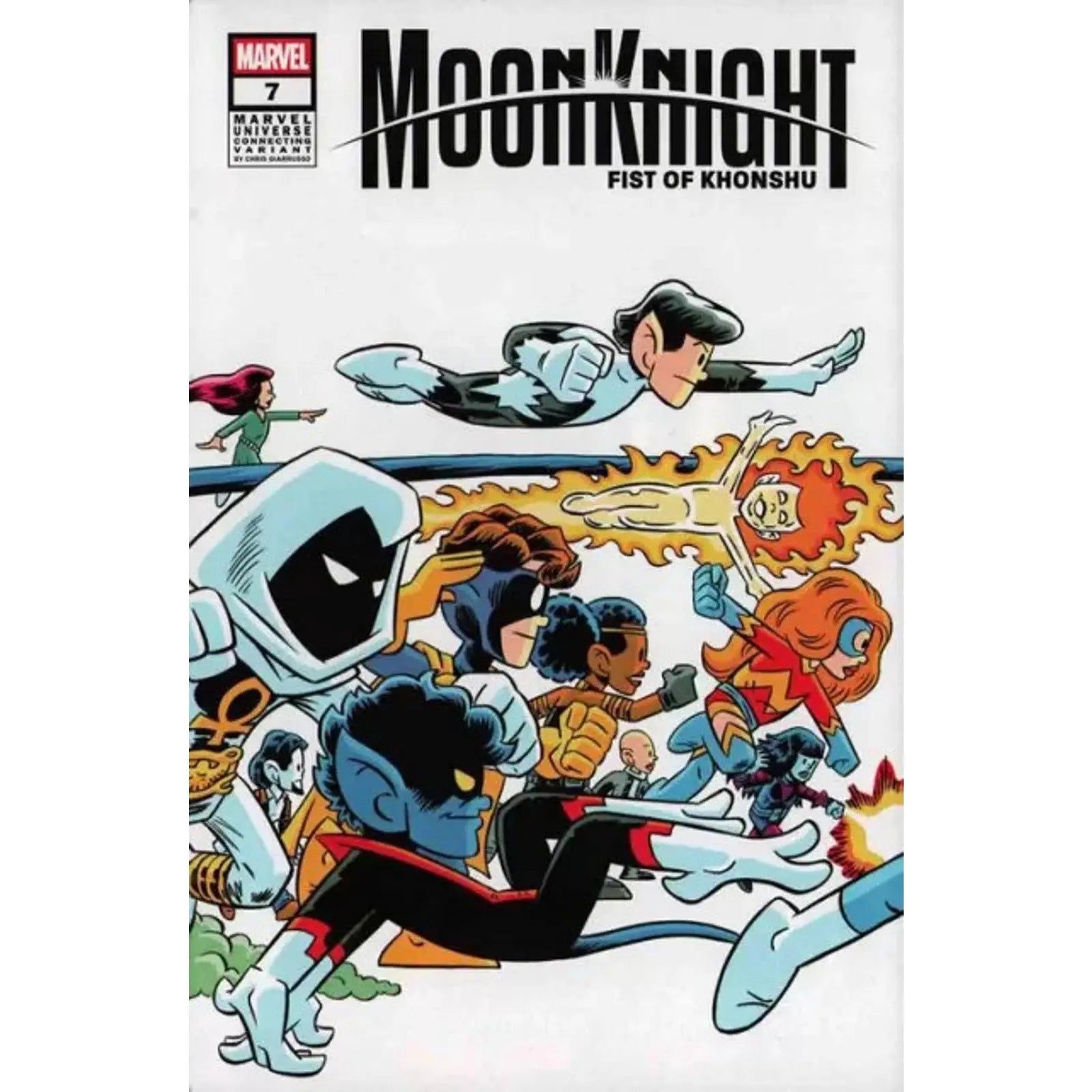 Moon Knight: Fist of Khonshu 7B Chris Giarrusso Marvel Universe Connecting Var - MOD Shop LLC