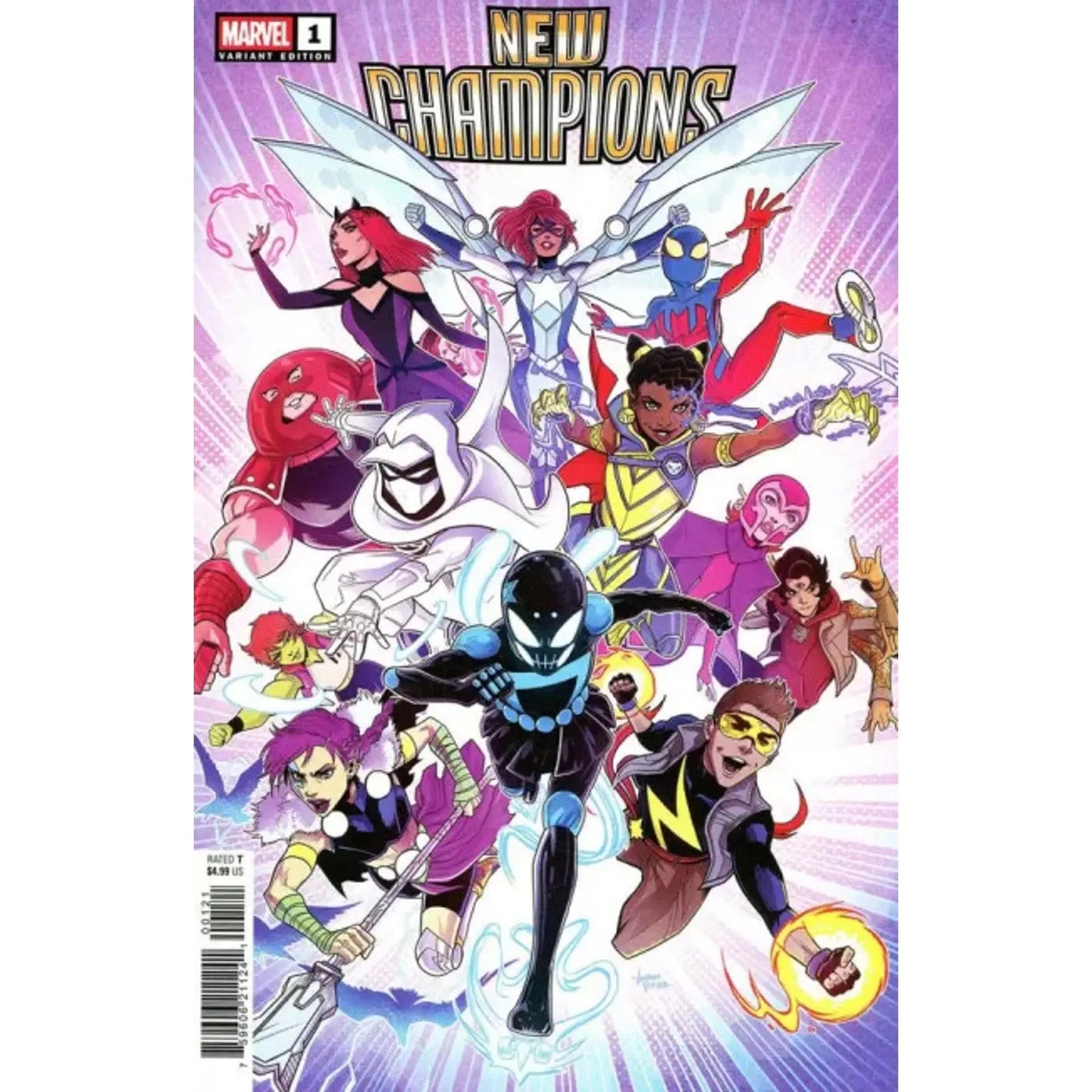 New Champions 1B Luciano Vecchio Promo Variant - MOD Shop LLC