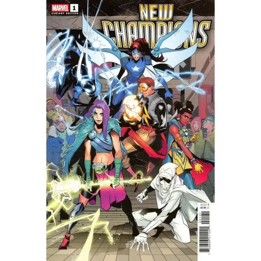 New Champions 1C Federico Vicentini Homage Variant - MOD Shop LLC