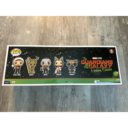 NEW Funko Pop! Marvel: Guardians of The Galaxy Holiday Special 5 Pack SEALED! - MOD Shop LLC
